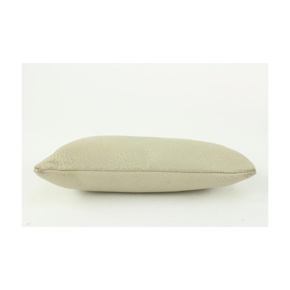 Burberry Ivory Check Embossed Toiletry Cosmetic Pouch 1220b46 - Picture 9 of 12